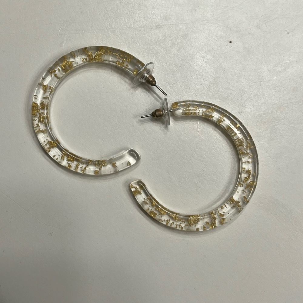 Hoop earrings - Picture 2 of 3